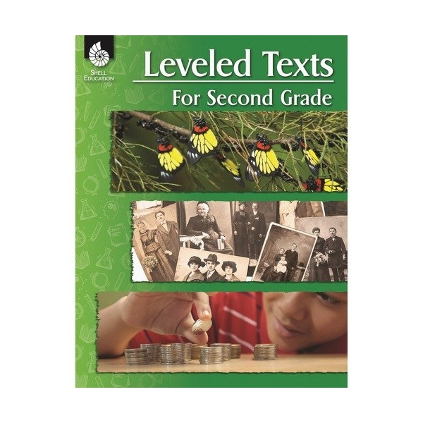 Shell Education Teacher Created Materials Leveled Texts for Second Grade, 144-Page, 8-1/2inWx11inH, MI SHL51629 - main